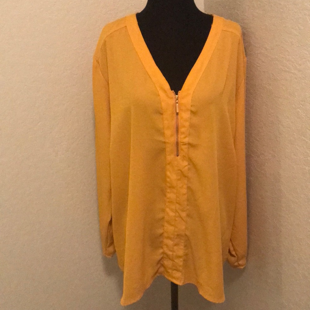 Long sleeve blouse